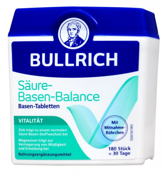 Bullrich Säure-Basen-Balance Basentabletten, 180 er