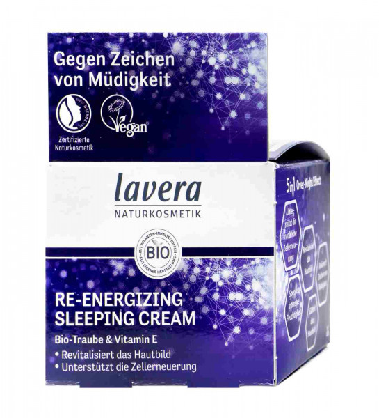 Lavera Re-Energizing Sleeping Cream, 50 ml