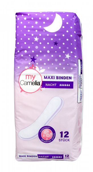Camelia Maxi Binde Nacht, 12 er