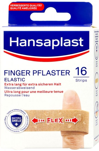 Hansaplast Elastic Finger Strips, 16 er