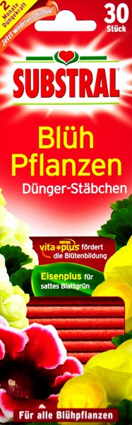 Substral Blühpflanzen Düngerstäbchen, 30 er