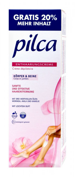 Pilca Bodycream für sanfte Haarentfernung, 150 ml