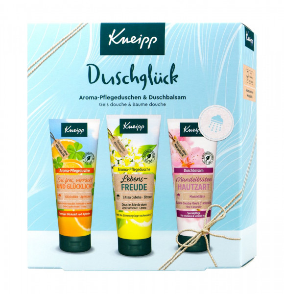 Kneipp Geschenkpackung Duschglück, 3x75 ml