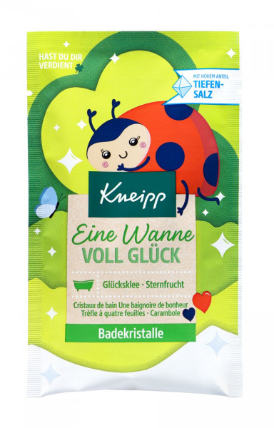 Kneipp Badekristalle Eine Wanne VOLL GLÜCK, 60 g