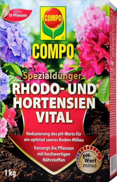 Compo Rhodo- und Hortensien Vital, 1 kg
