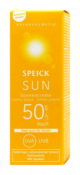 Speick Sun Sonnencreme LSF 50, 60 ml
