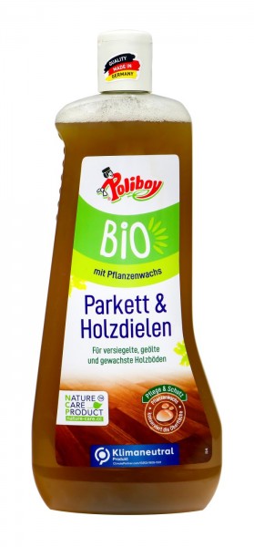 Poliboy Bio Parkett & Holzdielen Pflege, 1 Liter