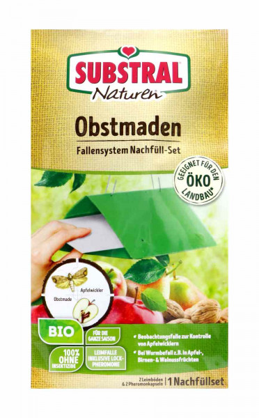Substral Naturen Obstmaden Fallensystem Nachfüller, 2 er