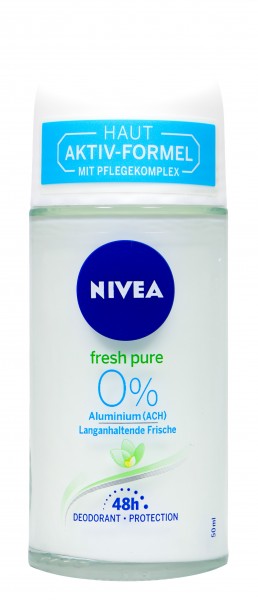 Nivea Roll-On Fresh Pure, 50 ml