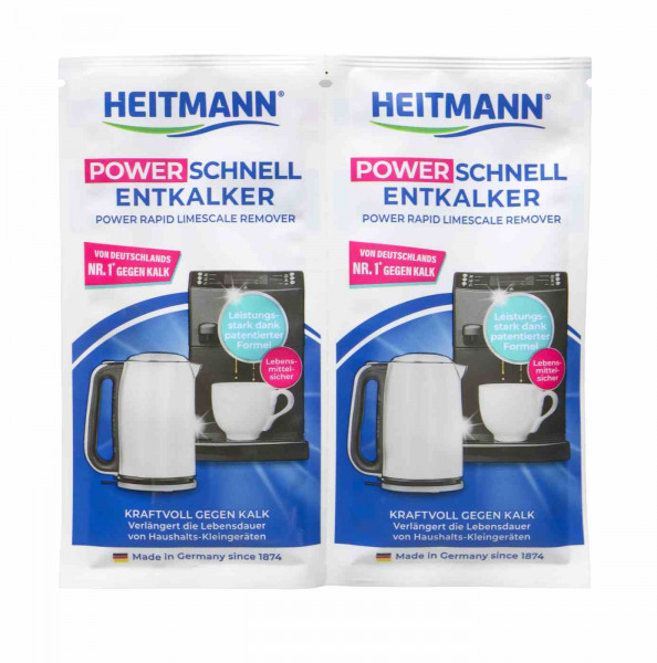 Heitmann Power Schnell Entkalker, 2 x 20 g