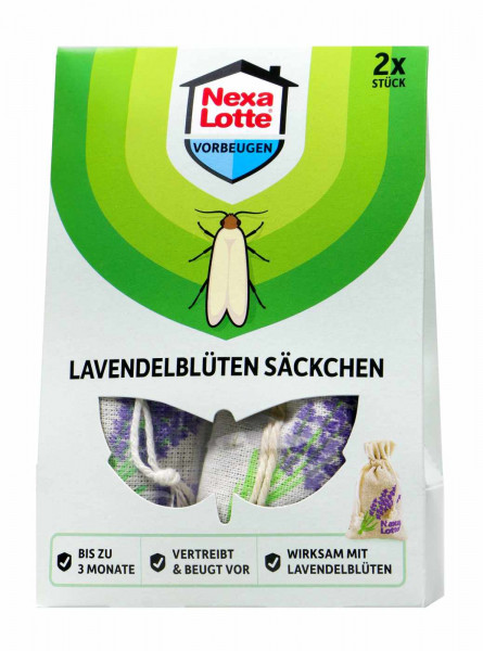 Nexa Lotte Motten Lavendelblüten, 2 er