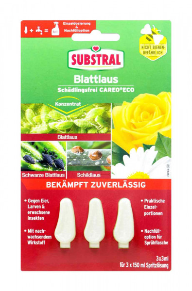 Substral Blattlaus Schädlingsfrei CAREO ECO, 9 ml