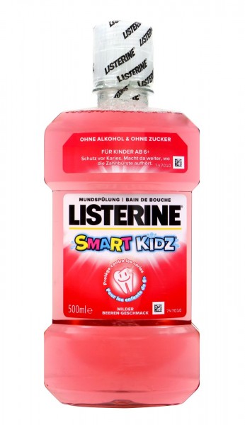 Listerine Mundspülung Smart Kidz Beerengeschmack, 500 ml
