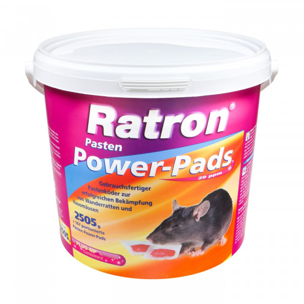 Ratron Power Pads 29 ppm Eimer, 2,5 kg