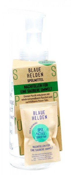 Blaue Helden Spülmittel Starter Set, 500 ml