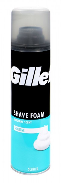Gillette Rasierschaum Empfindliche Haut, 200 ml