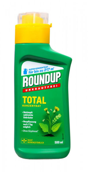 Roundup Unkrautfrei Total Konzentrat, 500 ml