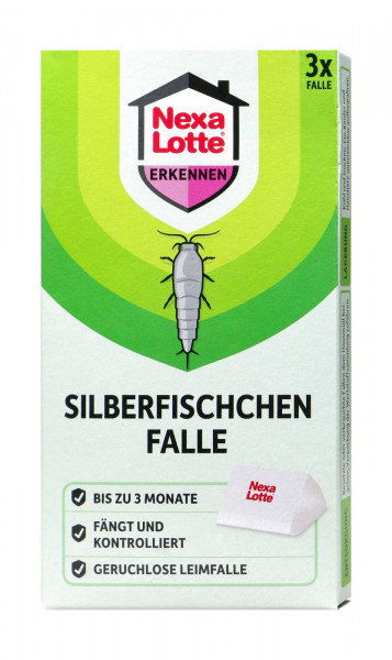Nexa Lotte Silberfischchen Falle, 3 St.