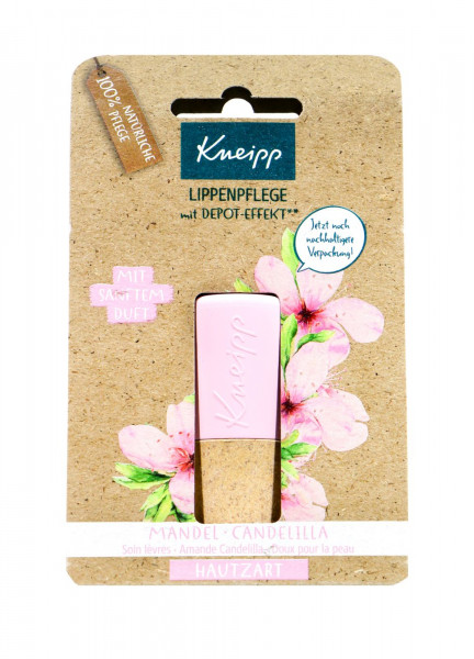 Kneipp Lippenpflege Hautzart Mandel Candelilla, 4,7 g