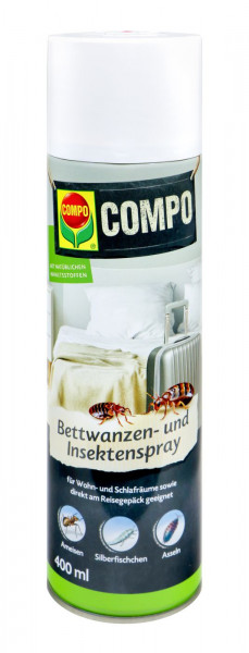 COMPO Bettwanzen- und Insektenspray, 400 ml