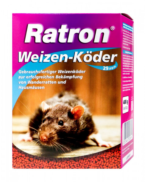 Ratron Weizen-Köder 29 ppm, 400 g