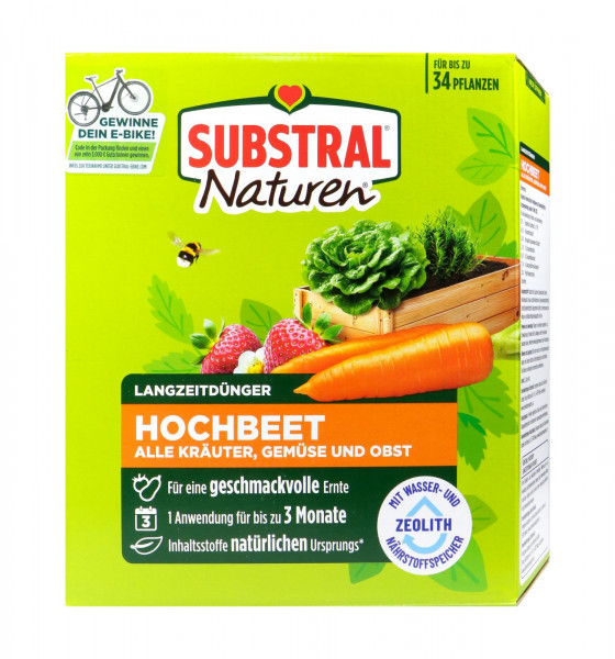 Substral Naturen Langzeitdünger Hochbeet, 1,2 kg