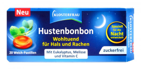 Klosterfrau Hustenbonbon Weich-Pastillen ZF, 20 er