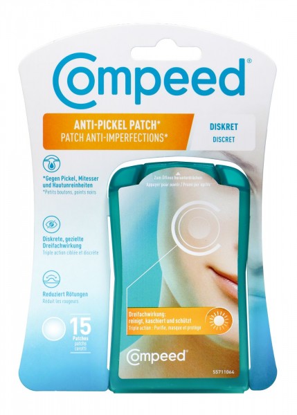 Compeed Anti-Pickel Patch Diskret, 15 er