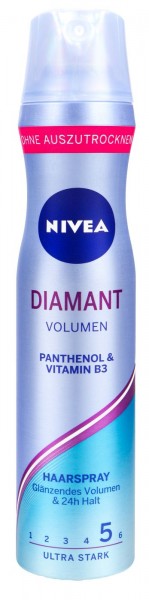 Nivea Haarstyling Spray Diamant Volumen, 250 ml