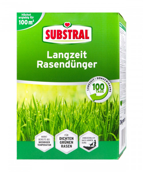 Substral Langzeit Rasendünger 100 qm, 2 kg
