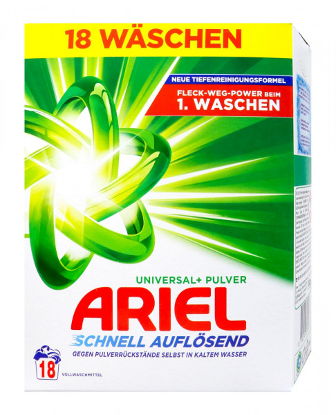 Ariel Compact Regulär 900 g, 18 Wäschen