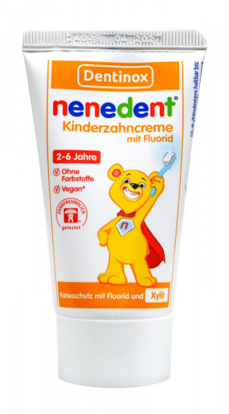 Nenedent Kinder Zahncreme Fluor, 50 ml