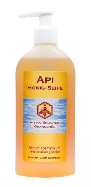 Api Honig-Seife mit natürlichem Orangenöl flüssig, 250 ml