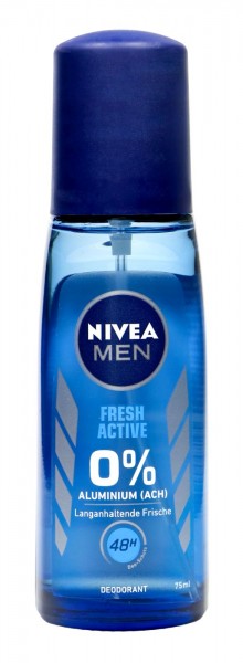 Nivea Men Deo Zerstäuber Fresh Active, 75 ml