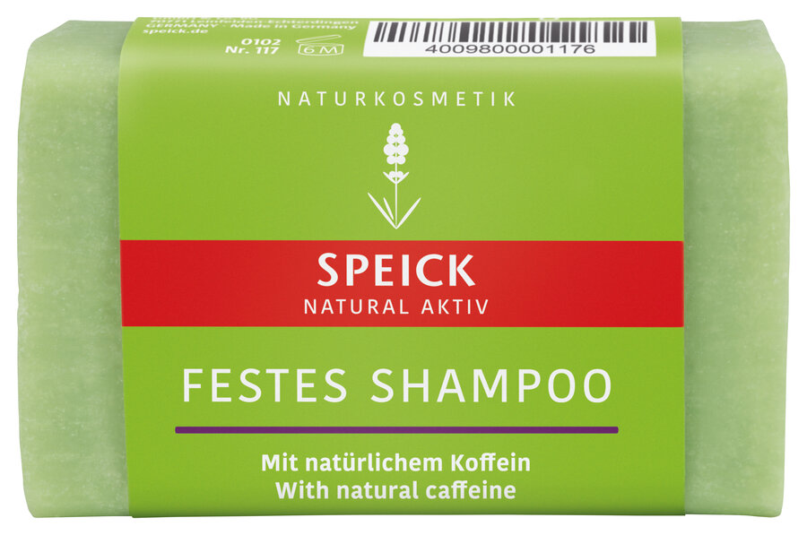 SPEICK Natural Aktiv Shampoo Mit Koffein – 200 Ml, Vegan & Natürliche Pflege Für Geschwächtes Haar