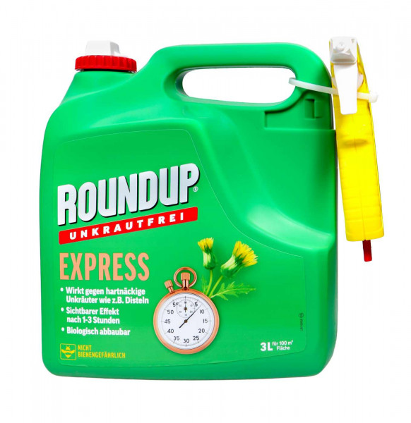 Roundup Unkrautfrei Express Sprühflasche, 3,0 Liter
