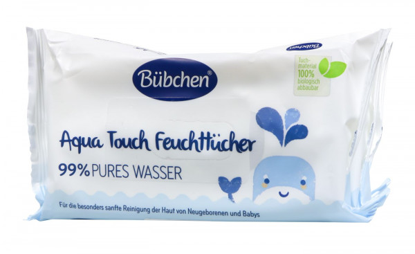 Bübchen Feuchttücher Aqua Touch, 3 x 48 er