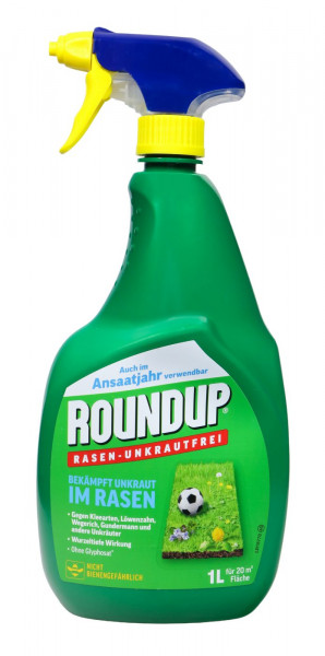 Roundup Rasen-Unkrautfrei Sprühflasche, 1,0 Liter