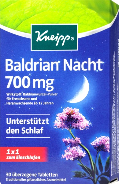 Kneipp Baldrian Nacht 700 mg, 30 er