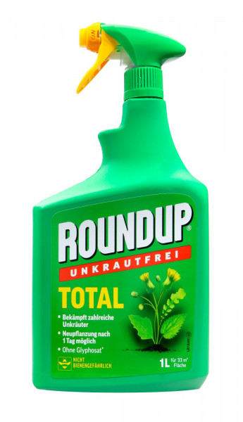 Roundup Unkrautfrei Total Sprühflasche, 1,0 l
