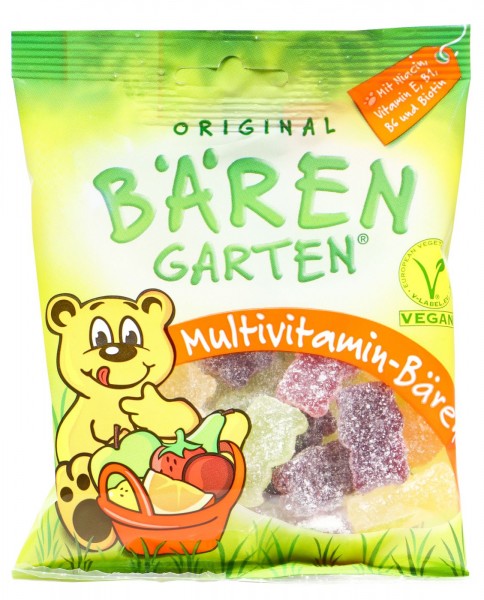 Bärengarten Multivitamin-Bären Vegan, 125 g