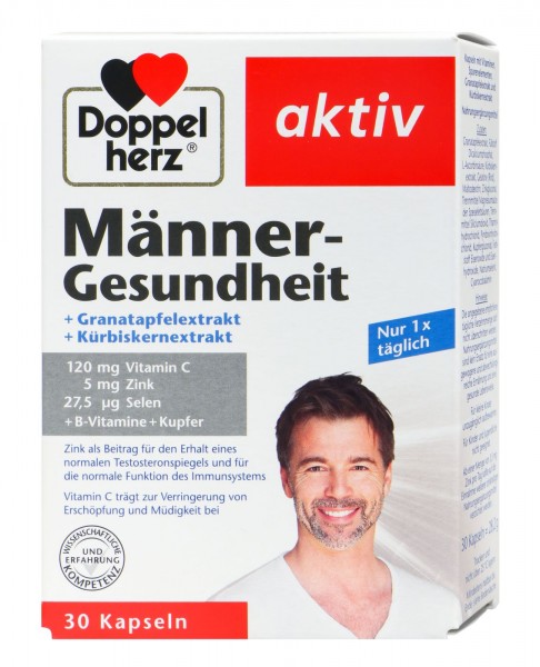 Doppelherz Männer Gesundheit, 30 er