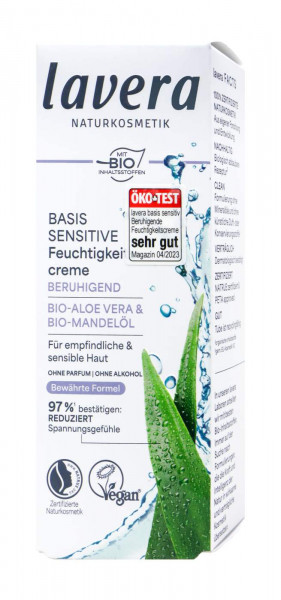 Lavera Basis Sensitive Feuchtigkeitscreme, 50 ml