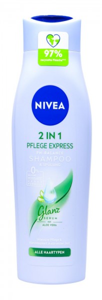 Nivea Shampoo und Spülung 2in1 Pflege Express, 250 ml