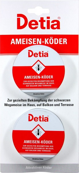 Detia Ameisen-Köder Dose, 2 er