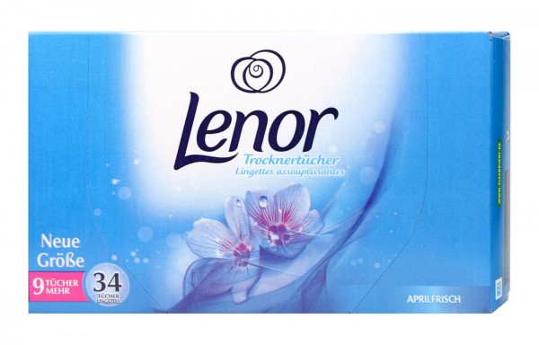 Lenor Trocknertücher Aprilfrisch, 34 er