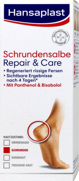 Hansaplast Repair and Care Schrundensalbe, 40 ml