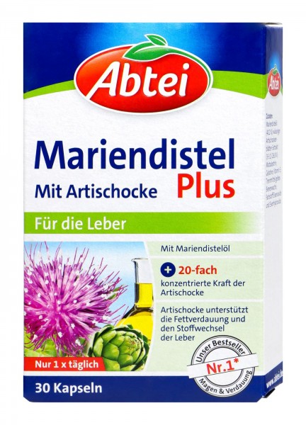 Abtei Mariendistel Plus Artischocke, 30 er
