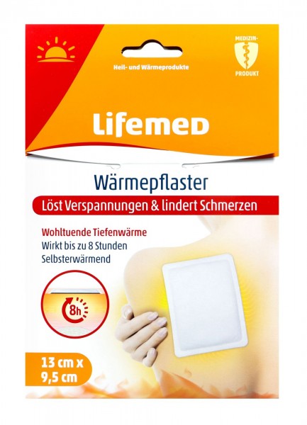Lifemed Wärmepflaster 1 er, 9,5 cm x 13 cm, 1 er