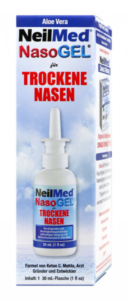 NeilMed Nasogel Spray für trockene Nasen, 30 ml